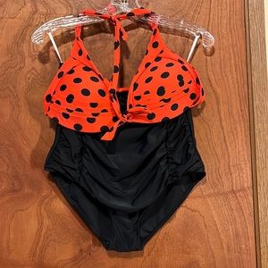 Retro high-waisted bikini